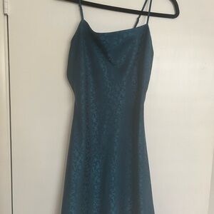 Altar'd State Teal Mini Dress